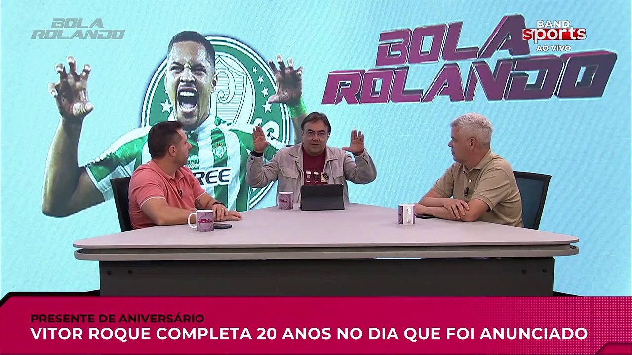 "COM VITOR ROQUE, ESTÊVÃO E PAULINHO, O ABEL É OBRIGADO A FAZER O PALMEIRAS JOGAR", DIZ BERNARDO RAMOS