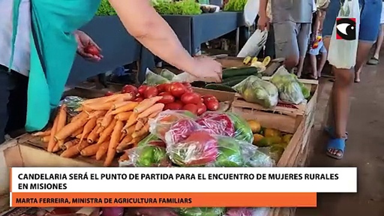 Candelaria será el punto de partida para el encuentro de mujeres rurales en Misiones