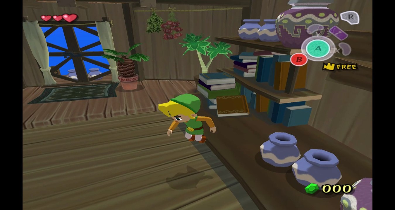 Wind Waker. Ojhous2 room 1 area loaded with unused layer actors