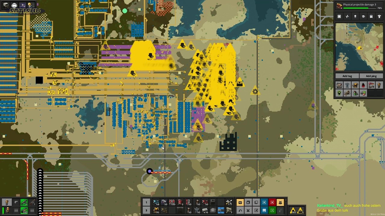 Außerhalb stirbt ein kleiner Player. | Factorio Space Exploration Mod | Ep. 55