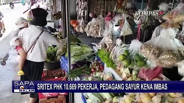Pedagang Sayur Keluhkan Kena Imbas Sritex Tutup dan PHK Karyawan: Kios Belum Lunas
