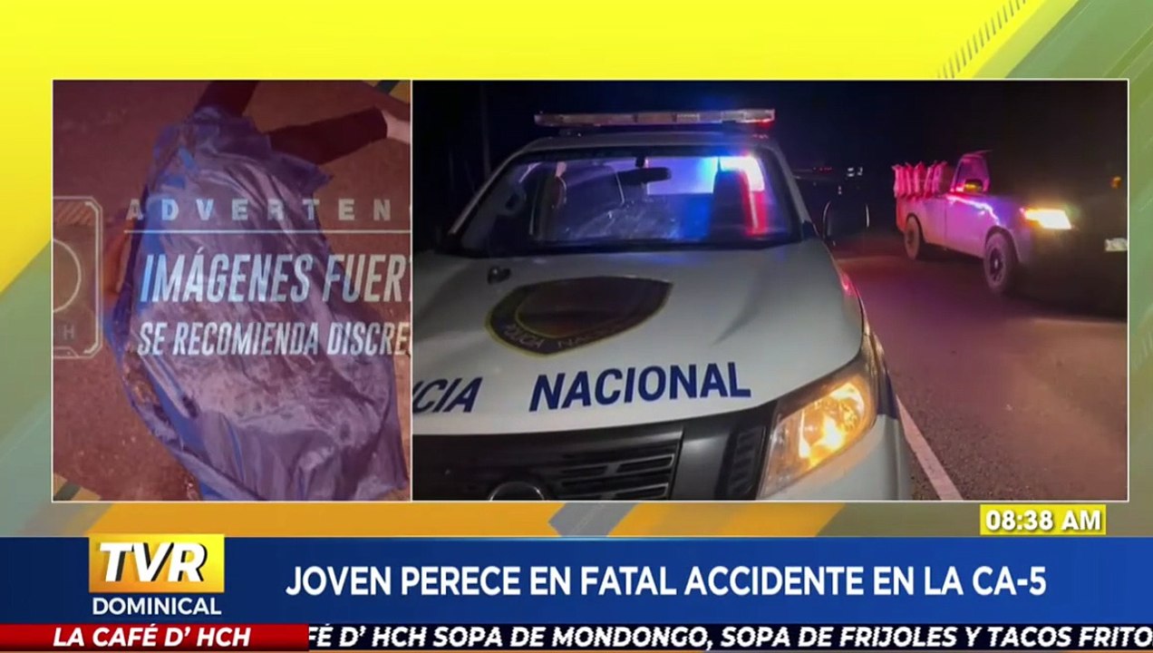 Hombre perece mientras caminaba en la CA-5 tras ser atropellado por un vehiculo "fantasma"