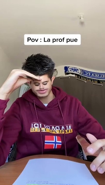 La prof qui pue 🤣
