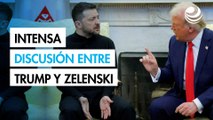 Zelenski abandona la Casa Blanca antes de tiempo sin firmar acuerdo con Trump