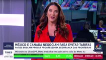 México e Canadá negociam para evitar tarifas de Trump; China promete retaliar | CNBC BREAKING