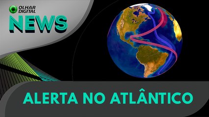 Corrente do Atlântico: novo alerta global! | 28/02/2025 | #OlharDigital