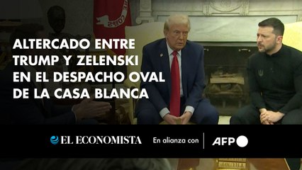 Altercado entre Trump y Zelenski en el despacho oval de la Casa Blanca