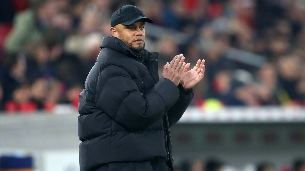 Kompany: "in der ersten halben stunde war stuttgart klar besser"