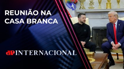 Trump e Zelensky batem boca e acordo parece distante | JP INTERNACIONAL