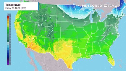 Temperatures climb before next big cold front