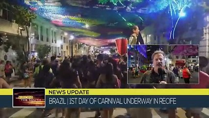 Brazil | 1st day of carnival underway in Recife