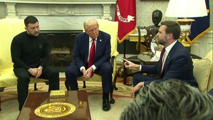 Trump echa a Zelenski de la Casa Blanca tras altercado verbal