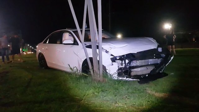 Audi e BYD se envolvem em acidente na Avenida das Torres