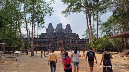Ta Keo constructed entirely of sandstone, from Siem Reap - Cambodia Holidays