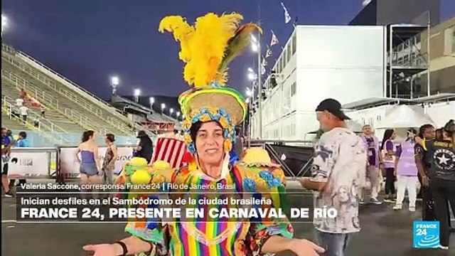 Informe desde Río de Janeiro: samba y color, inicia la magia del carnaval