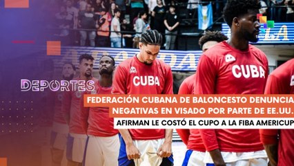Cuba denuncia restricciones de Estados Unidos  DEPORTES TE LO CUENTO 28-02-2025