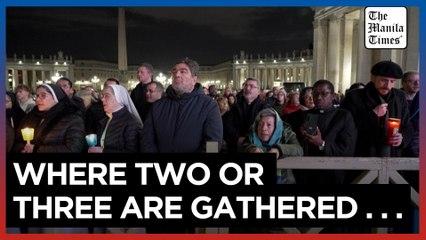 Faithful pray for ailing Pope at St Peter's Square