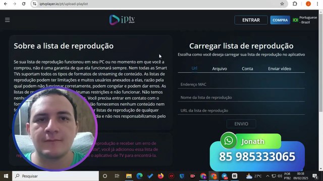 Tutorial de como adicionar a lista de acesso no aplicativo IPTV Player io