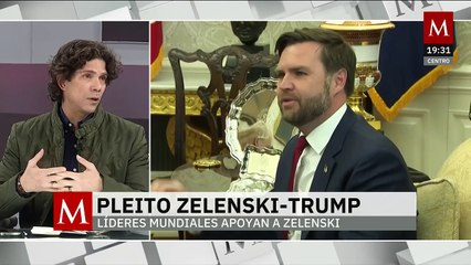 Pleito Zelensky-Trump puede provocar que Estados Unidos se aleje de Europa: Horacio Besson