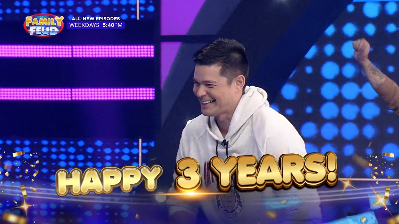 Family Feud: Happy 3 years ng pakikihula, mga Kapuso!