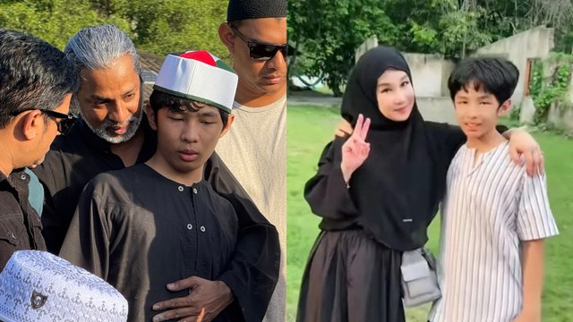 Sky hantar ibu sampai ke liang lahad, ramai sebak tonton pengebumian isteri Ridzuan Ridzokumura