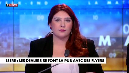 Isère : les dealers se font de la pub avec des flyers