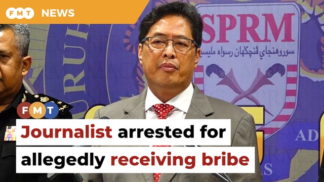 Malaysiakini journalist arrested for allegedly soliciting, receiving bribe