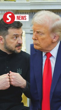 Ukraine not interested in peace, Trump says after Zelenskiy's White House visit