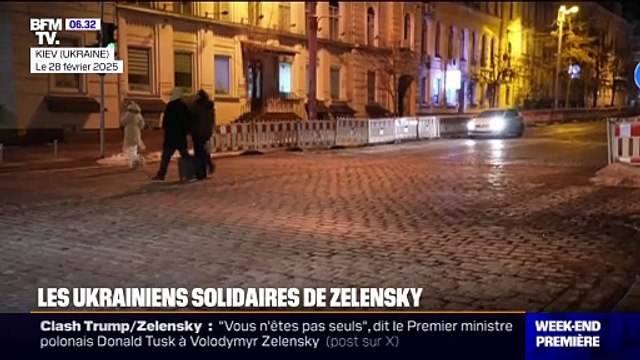 Tensions Trump/Zelensky: les Ukrainiens sont inquiets mais derrière leur président