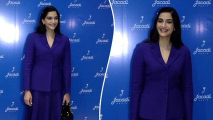 Sonam Kapoor Brings Glamour To Jacadi Paris Flagship Store Launch In Blue