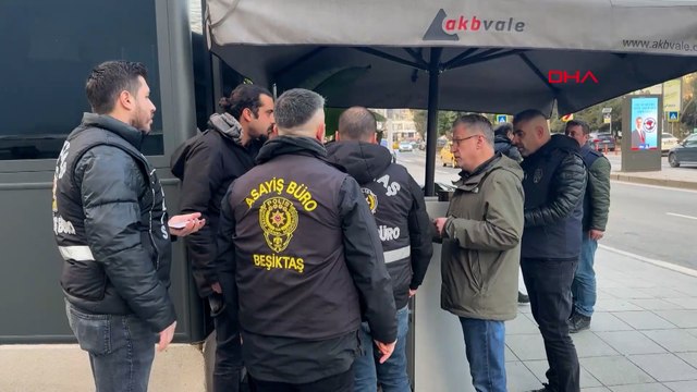 Bebek'te vale operasyonu: 7 kişiye 6 bin 498 lira ceza