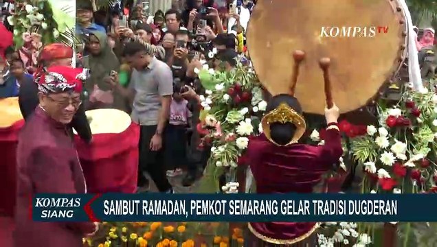 Pemkot Semarang Gelar Tradisi Kirab Budaya Dugderan, Simbol Toleransi Antarumat Beragama