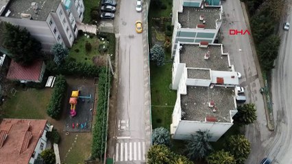 Kar yağışından sonra yarık büyüdü! Yol trafiğe kapatıldı