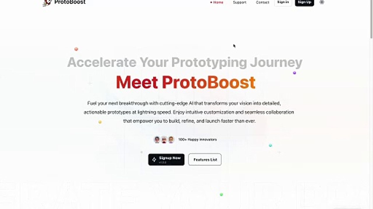 ProtoBoost Teaser Video