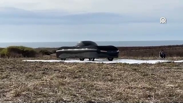 Dikey kalkış yapabilen dünyanın uçan ilk elektrikli aracı test edildi