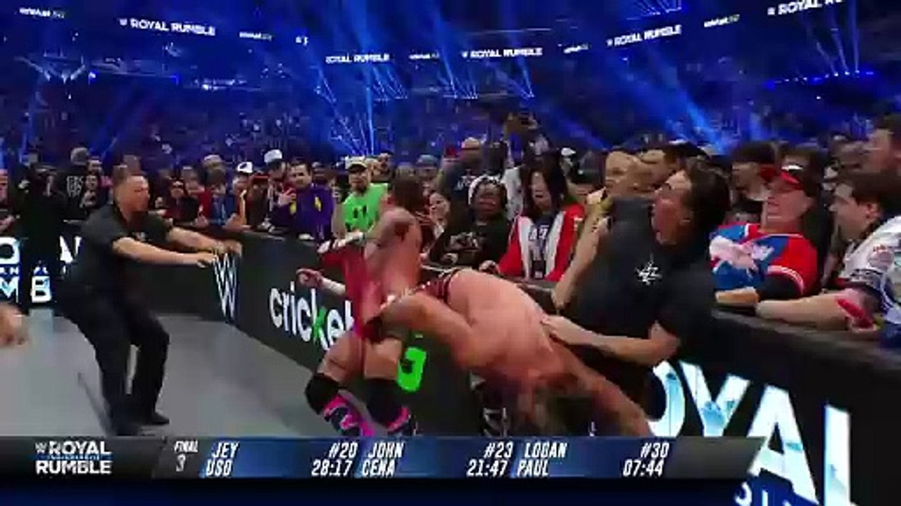 Seth Rollins snaps on Roman Reigns and CM Punk after elimination_ Royal Rumble 2025 highlights_2