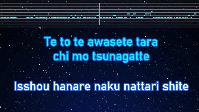 Karaoke♬ Futarigoto (Isshou ni Ichido no Warp Ver.) - RADWIMPS【No Guide Melody】 Lyric Romanized