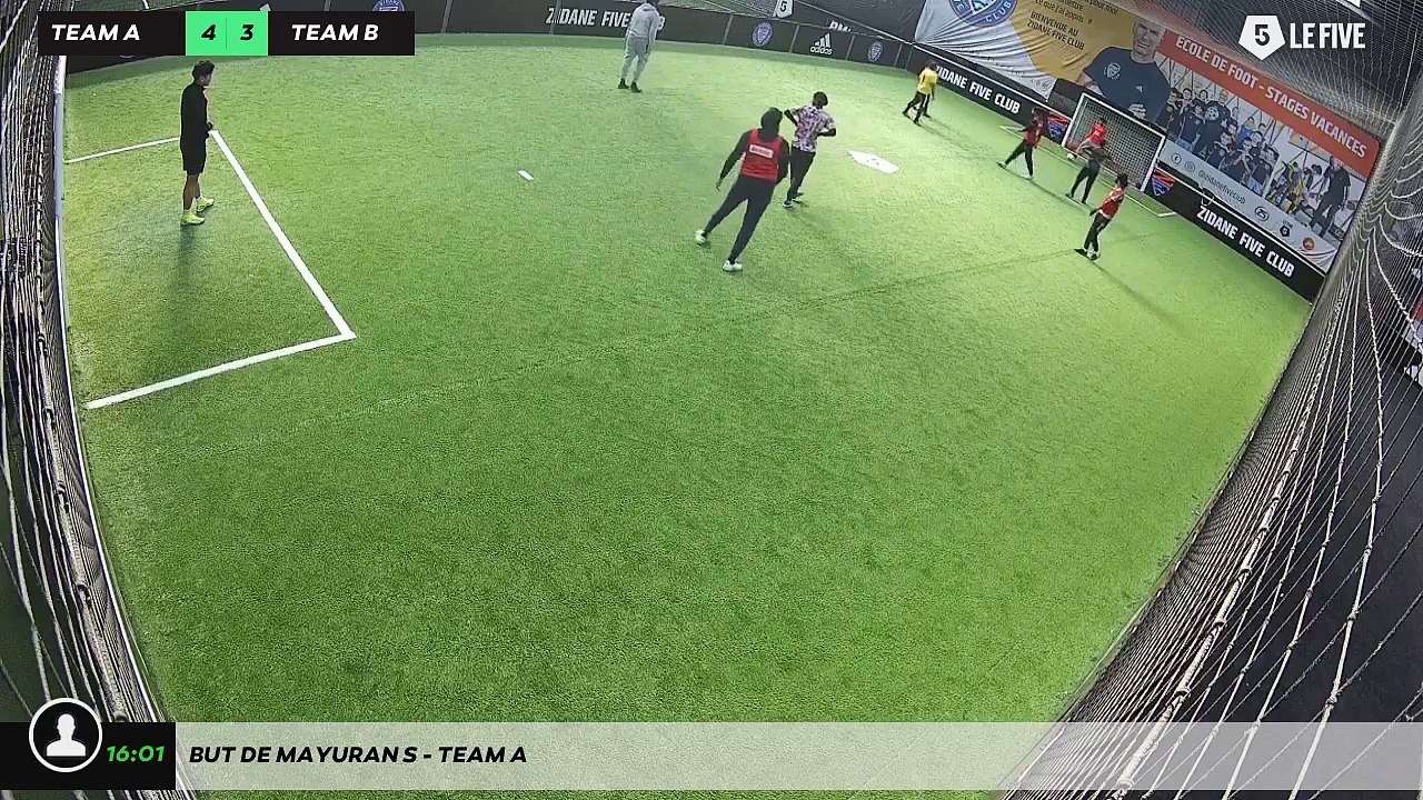 But de Mayuran S - Team A