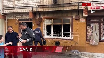 Bursa'da yangın çıkan evde mahsur kalan 4 kişi kurtarıldı