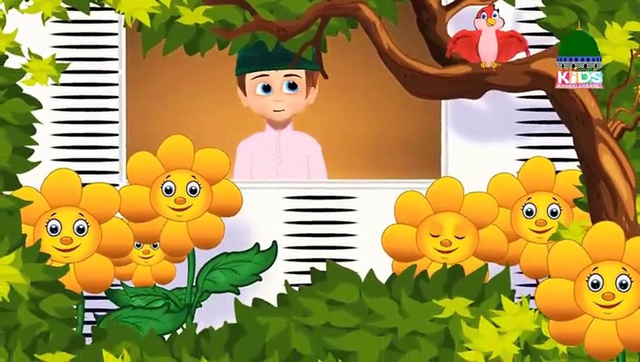 Morning Poem for Kids  La Ilaha Illah Ho  Kids Madani Channel