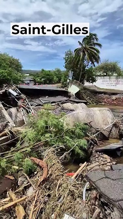 Les dégâts visibles après Garance