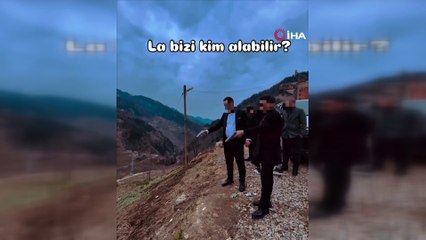 “Bizi kim alabilir” diye meydan okudular… Jandarma aldı!