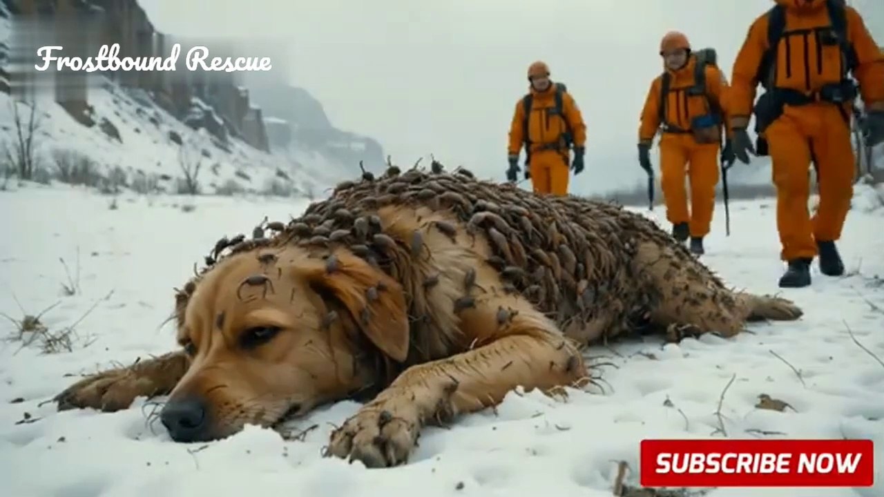 Rescue Team Saves Injured Dog from Barnacles & Parasites!