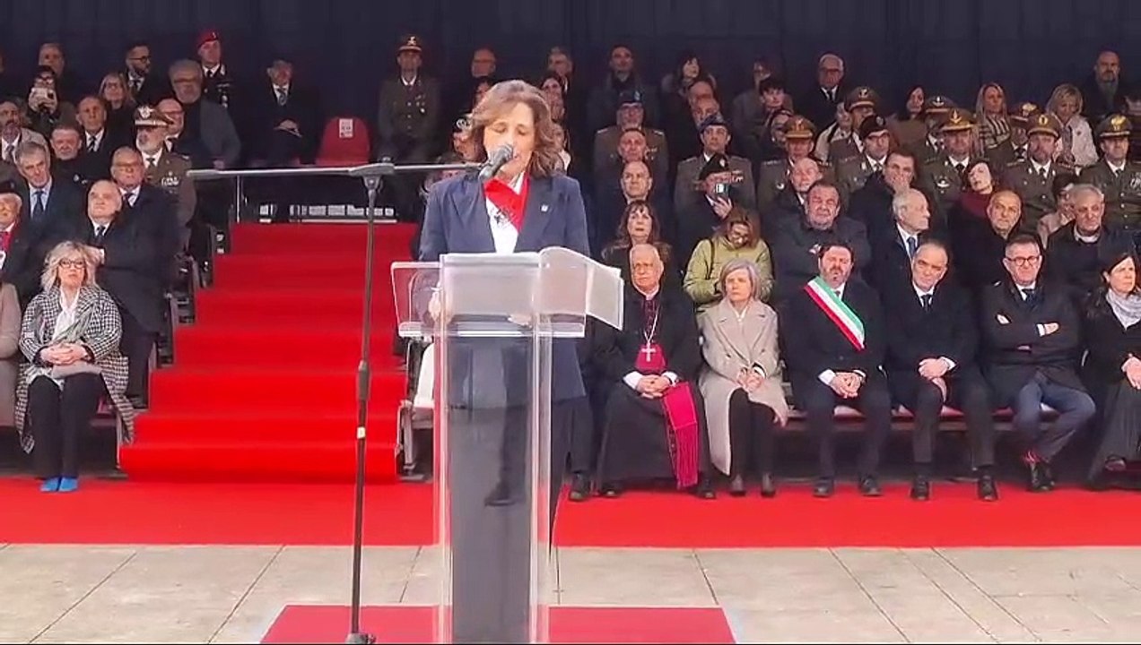 Brigata Sassari, la sottosegretaria Isabella Rauti: ?Grazie per quello che avete fatto in Libano?