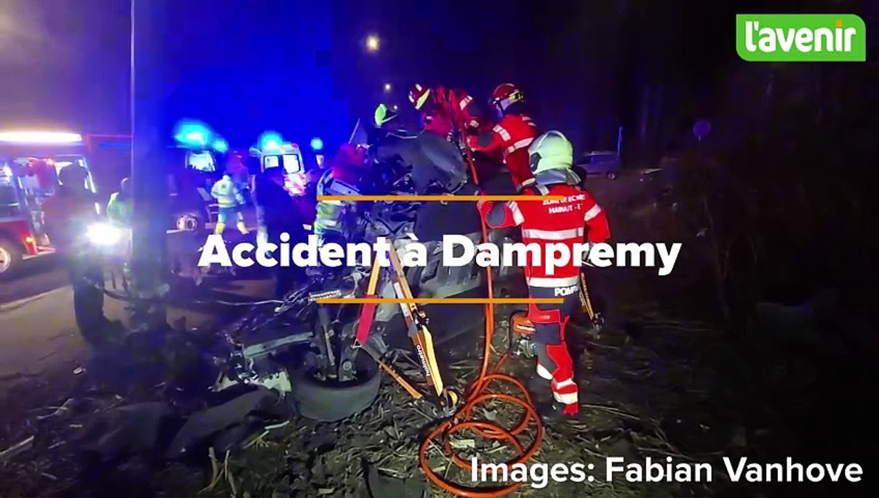 Accident à Dampremy