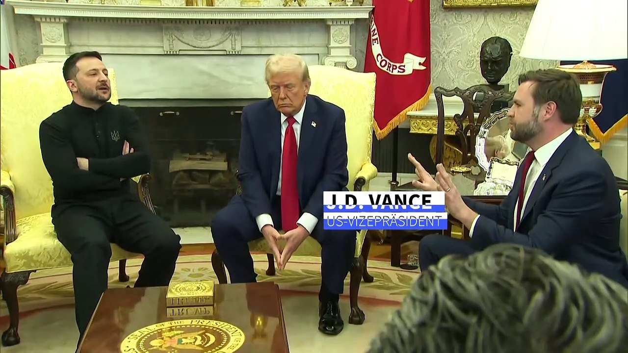 Eklat bei Trump: Treffen mit Selenskyj völlig eskaliert