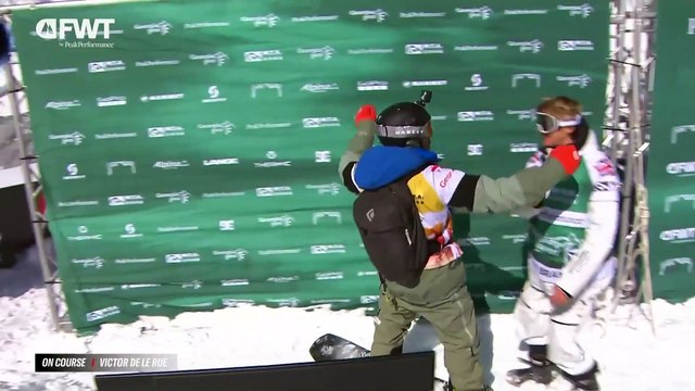 Victor De Le Rue Snowboard Men Third Place Run - 2025 Georgia Pro