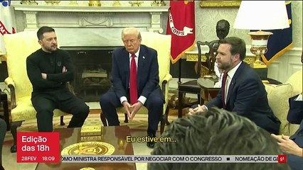 Bate-boca na Casa Branca Zelensky diz que não pedirá desculpas