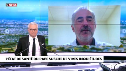Bruno Mégarbane revient sur l'état de santé du pape après sa «crise isolée de bronchospasme»