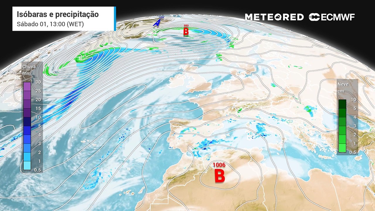 Carnaval 2025 exposto a períodos de chuva, neve e trovoada nestas regiões de Portugal
